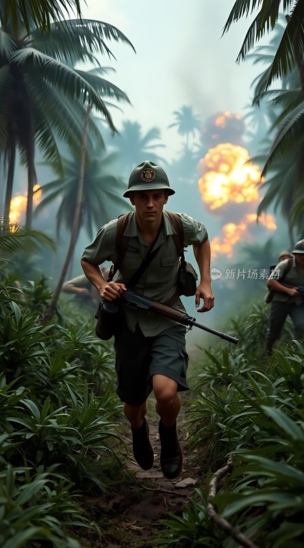 丛林战火中的勇士