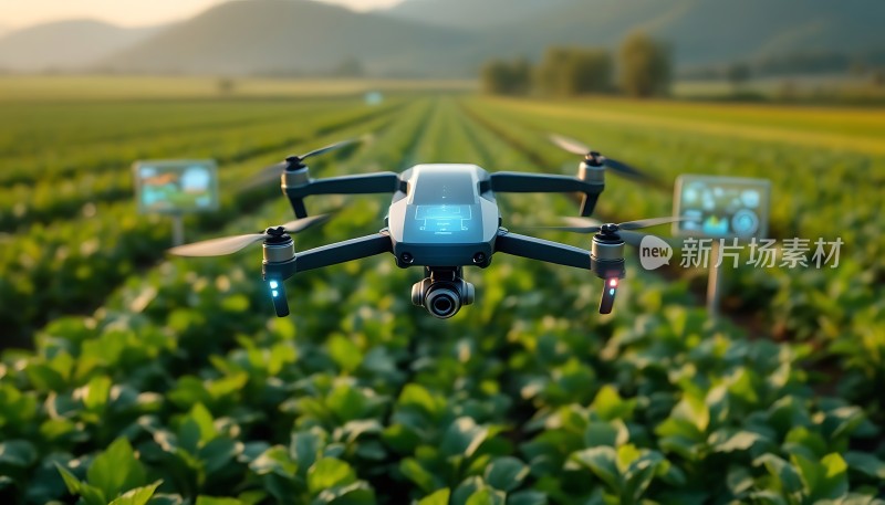 无人机巡田科技助力农业高效管理