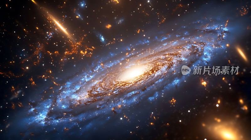 宇宙之眼螺旋星系的神秘魅力