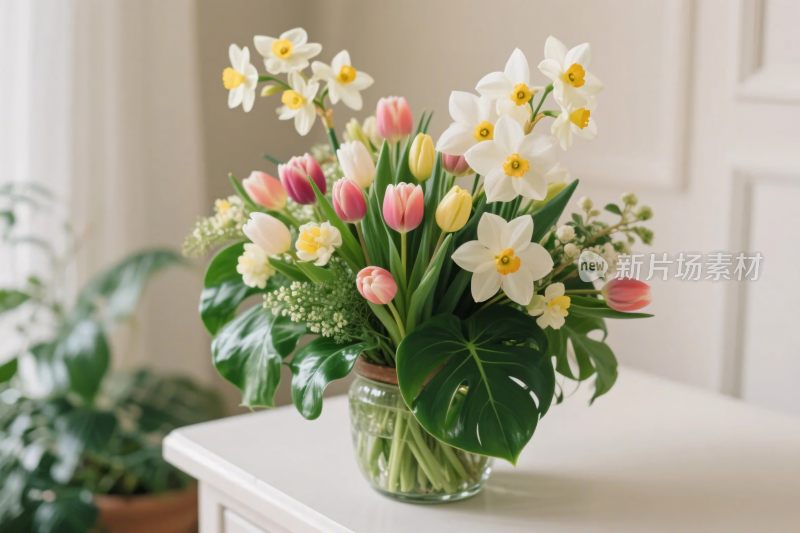 鲜花花瓶装饰布置