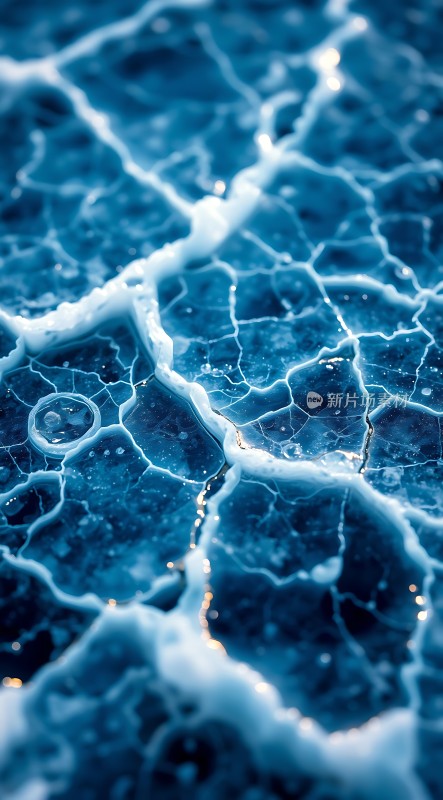 冰封世界晶莹剔透