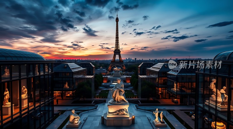 埃菲尔铁塔下的艺术盛宴