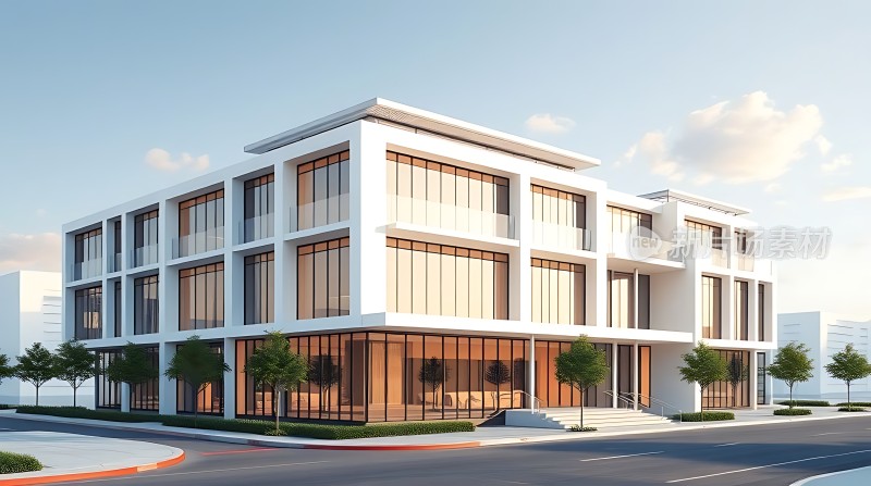 现代建筑外观设计图