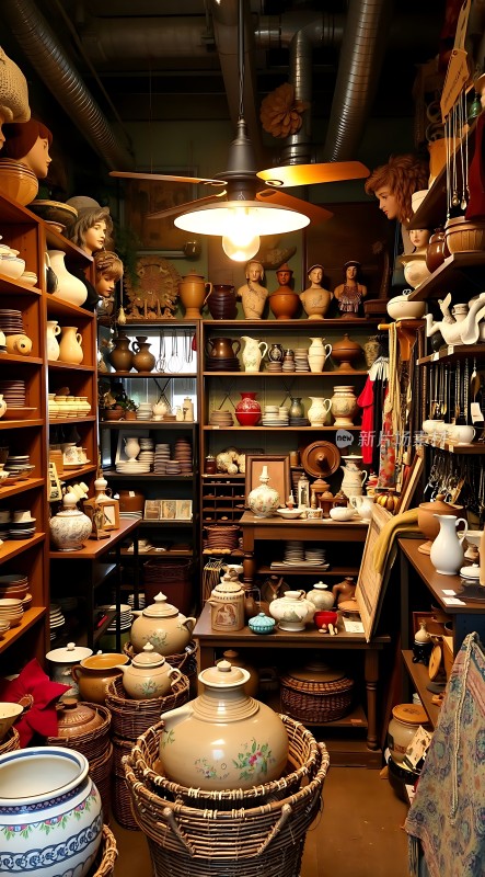 古董瓷器精品店