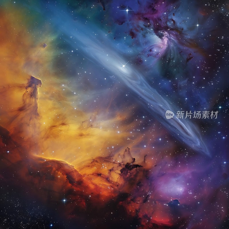 星云幻彩星际奇观
