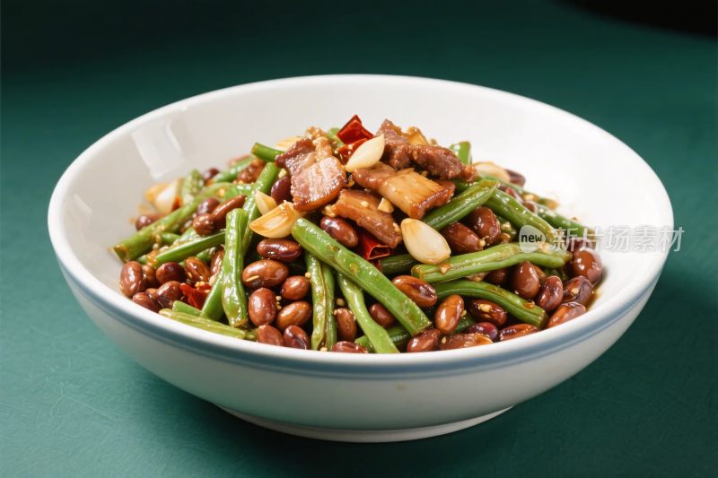 彩色碗装美食菜肴