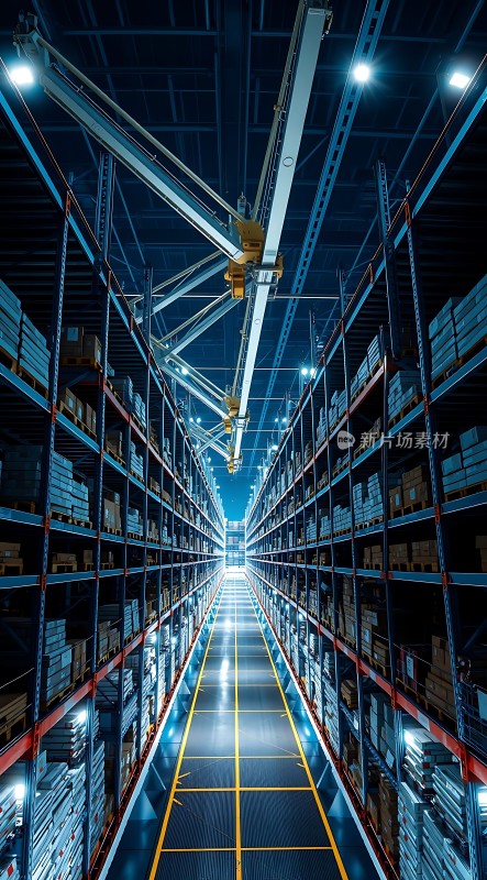 智能仓库高效存储与搬运系统