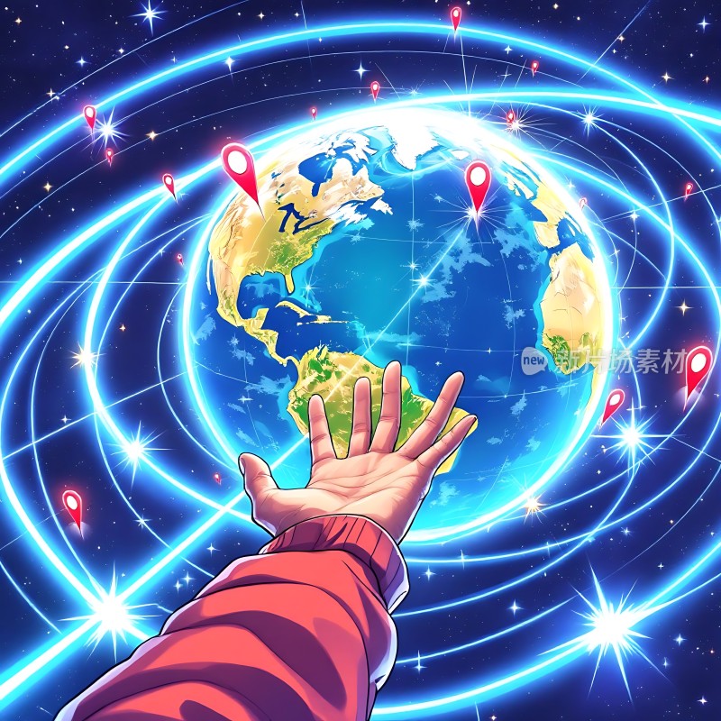 探索未知世界触摸地球脉搏