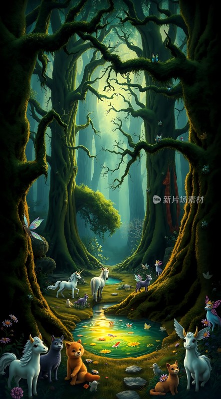 精灵森林秘境探秘