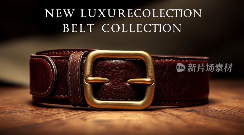 新片场素材 精致皮带系列