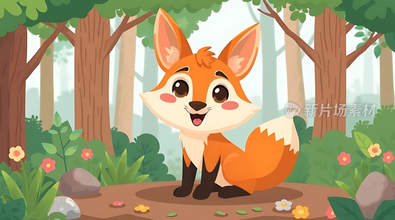 森林小狐狸