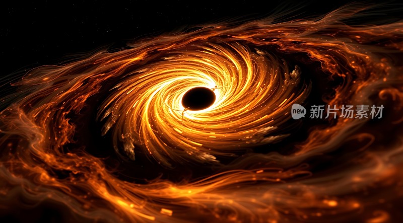 黑洞漩涡宇宙奥秘的视觉盛宴