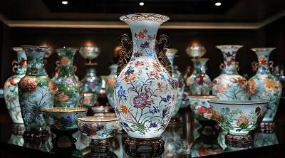 精美瓷器展品