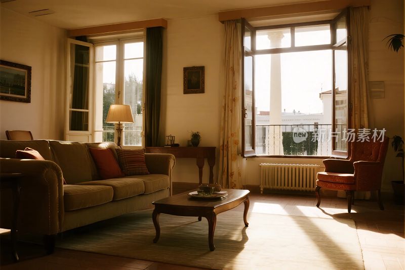 温馨客厅室内场景