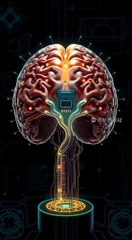 智能大脑芯片连接