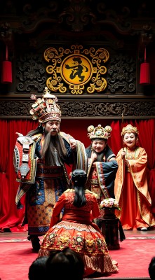 京剧舞台上的华丽服饰与精致妆容 京剧舞台上的华丽服饰与精致妆容