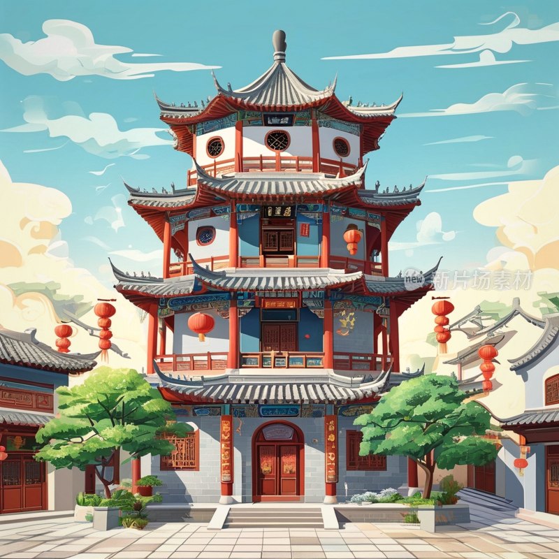 青州古城魁星楼