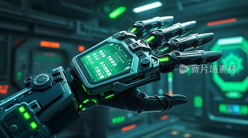 机械手臂科技感十足