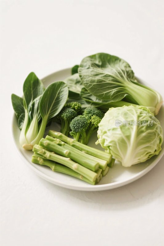 新鲜蔬菜食材图