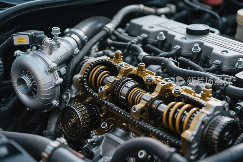 汽车发动机内部结构