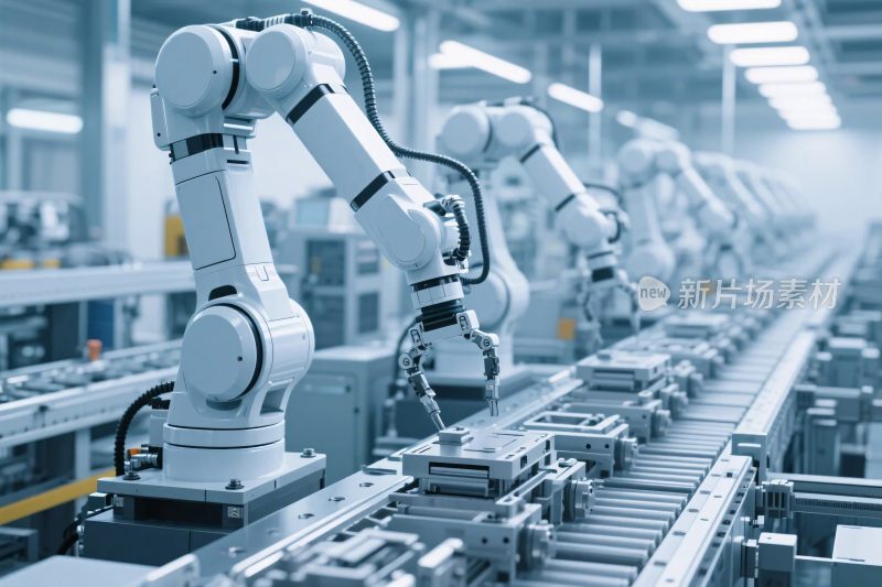 工业自动化机器人生产线