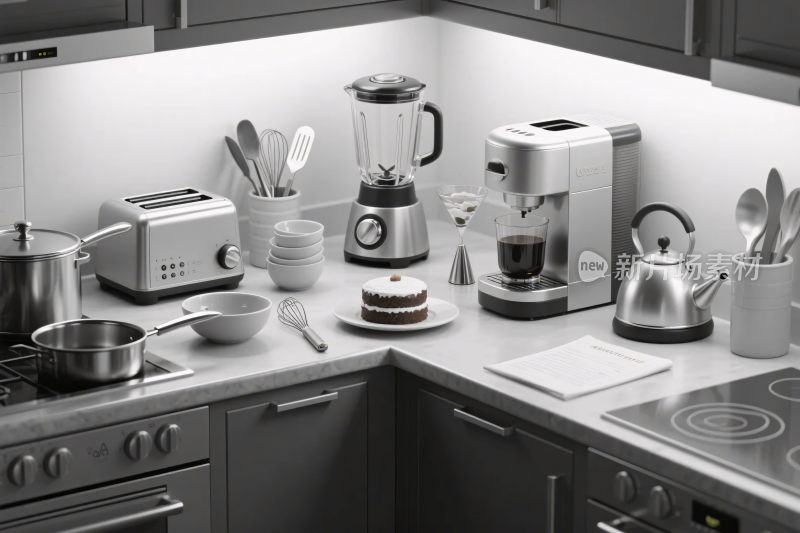 厨房操作台照片