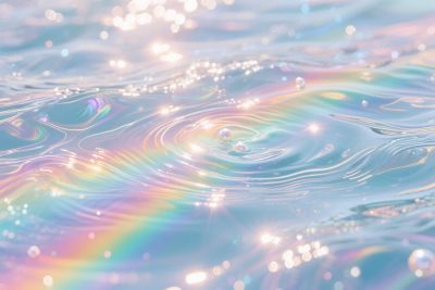 梦幻光影水面彩虹 梦幻光影水面彩虹