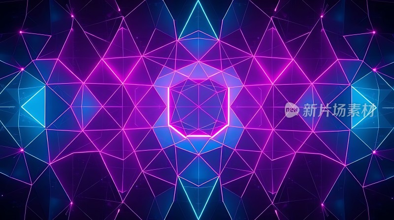 霓虹几何世界