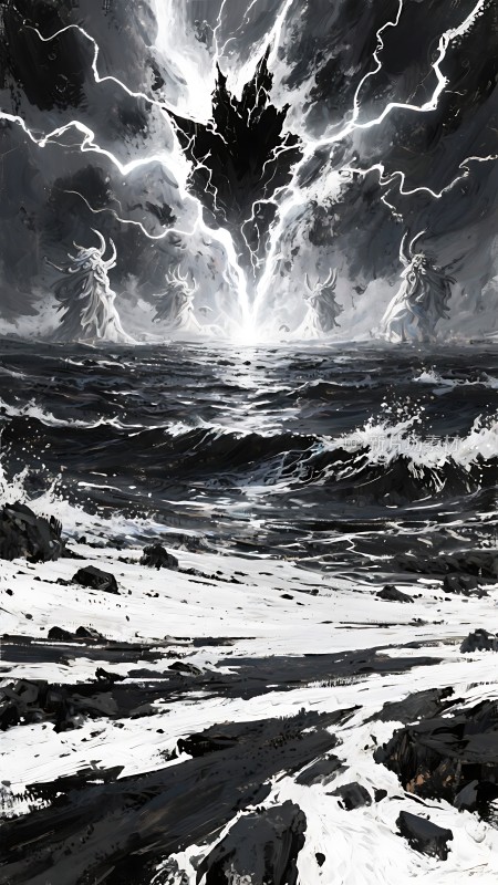 风暴之海上的恶魔使者