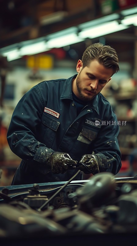 专注修车技术工人