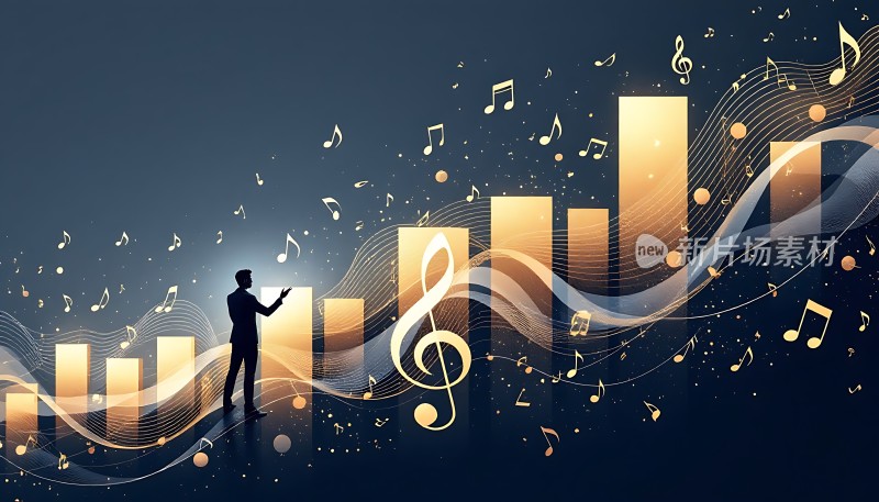 音乐旋律中的梦想之旅