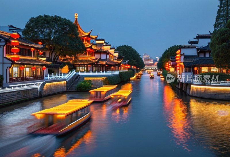 南京夫子庙夜景