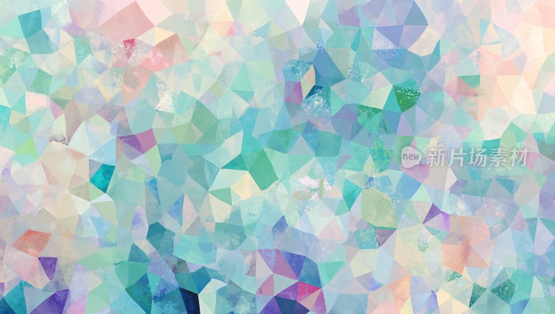 多彩多边形几何背景图