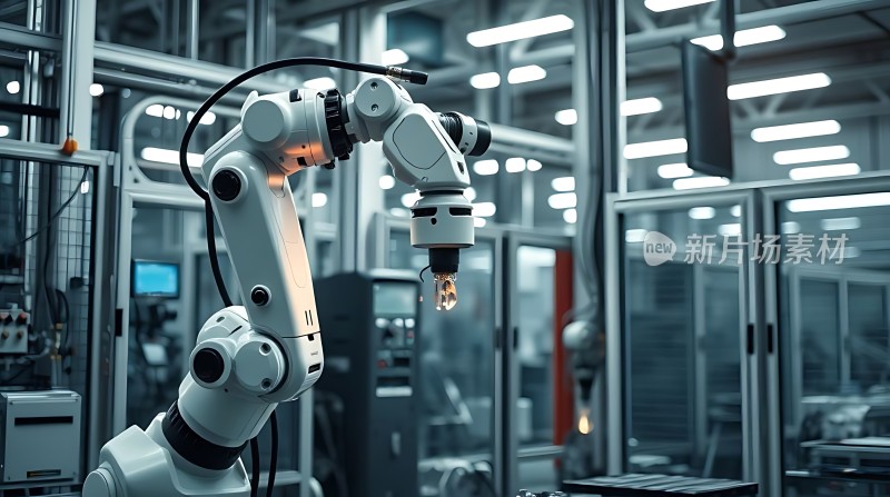 工业机器人精准作业