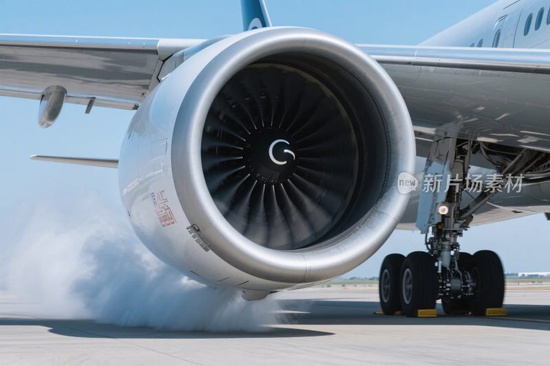 飞机引擎起落架