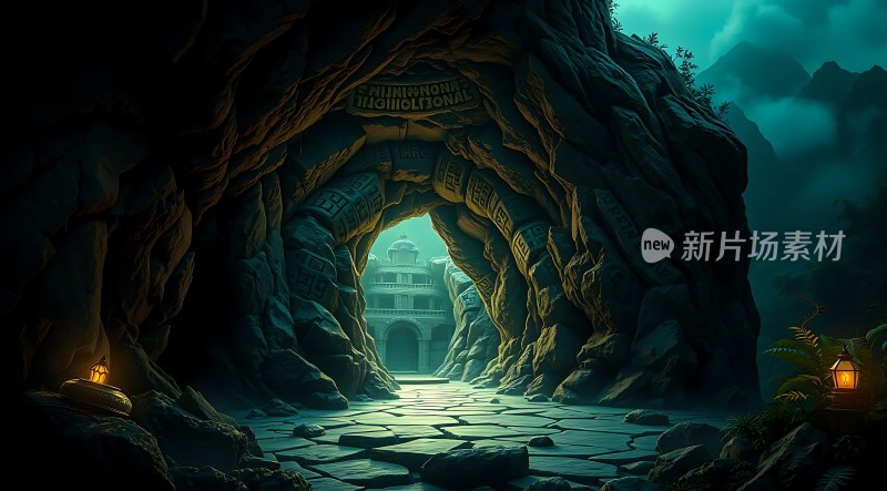 神秘古洞探秘之旅