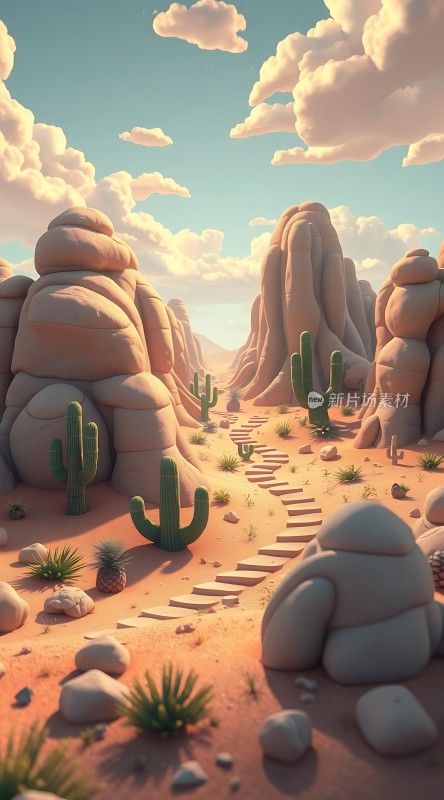 沙漠绿洲探险之旅