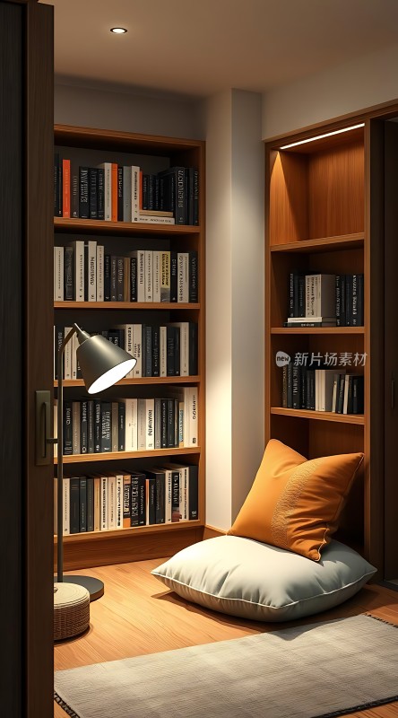 温馨角落阅读时光