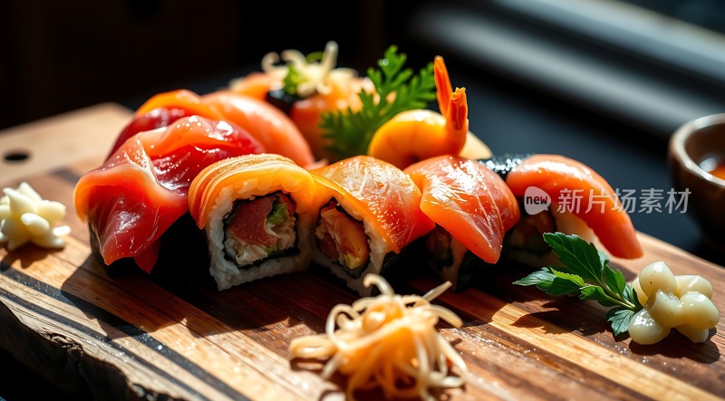 新鲜刺身寿司大集合