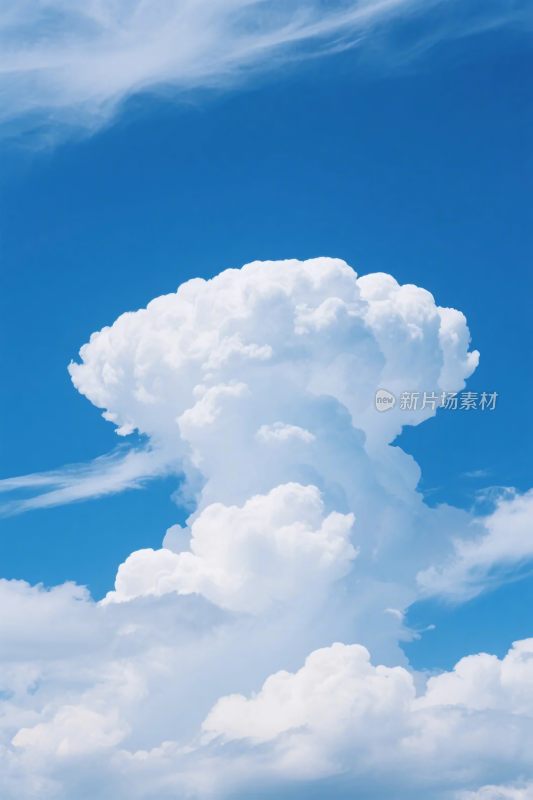 蓝天白云风景图