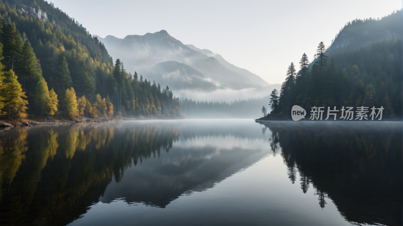 湖泊高清风景图片