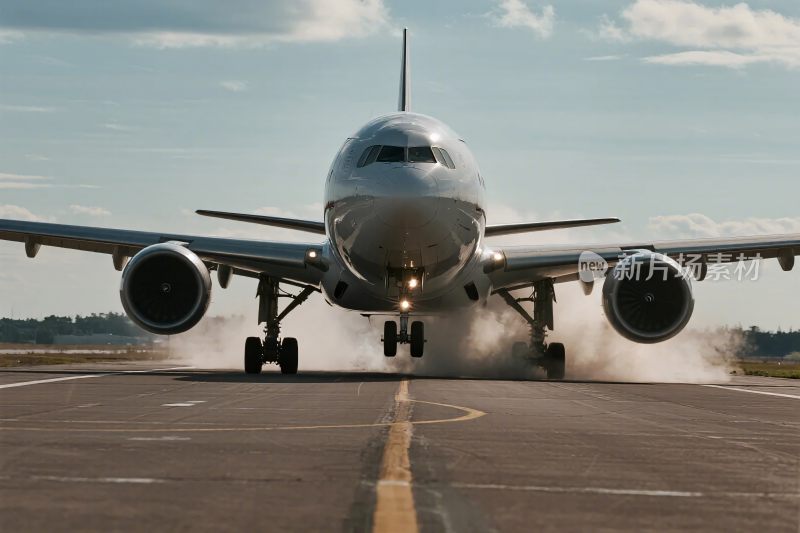 飞机起飞场景