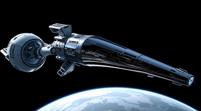 星际飞船遨游宇宙