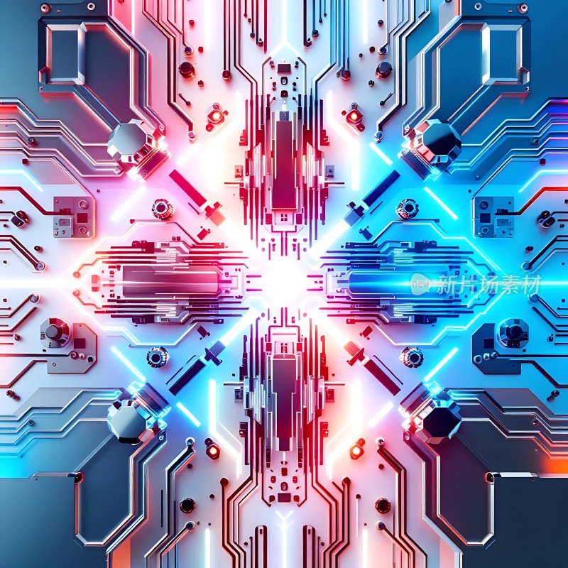科技未来主义电路板设计