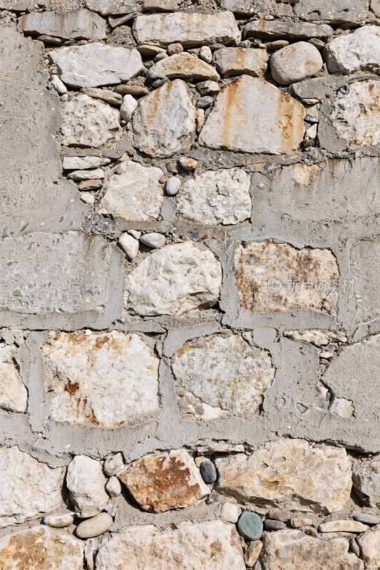 石墙石块纹理图