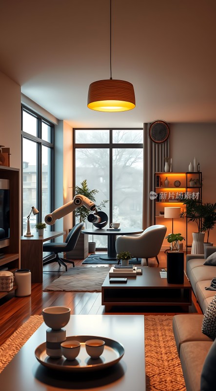 现代家居设计温馨舒适生活空间