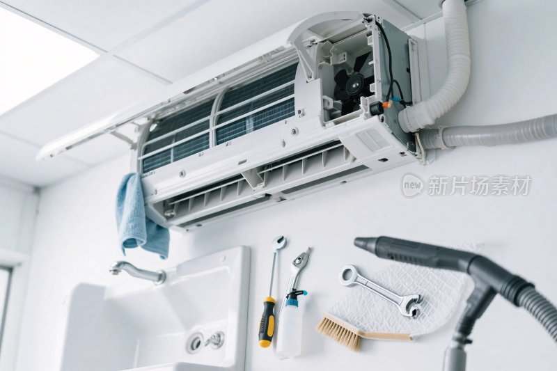 空调维修场景图