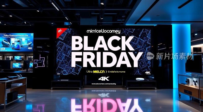 黑色星期五大促4K超高清电视等你来抢！