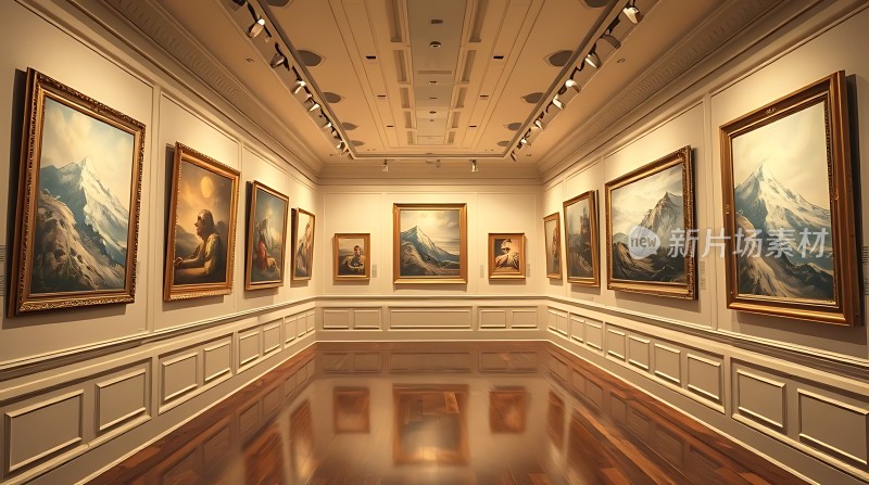 艺术殿堂经典画作荟萃