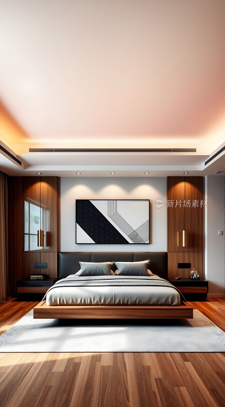 现代卧室设计简约风格温馨舒适